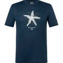 super.natural Wanderbekleidung|Merinounterwäsche-- Sea Star Tee - Merinoshirt