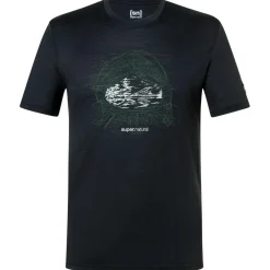 super.natural Wanderbekleidung|Merinounterwäsche-- Tent View Tee - Merinoshirt