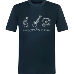 super.natural Wanderbekleidung|Merinounterwäsche-- Van Life Bio Jersey Tee - Merinoshirt