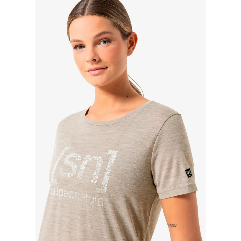 super.natural - Woen' Arabeque Tee - erinohirt