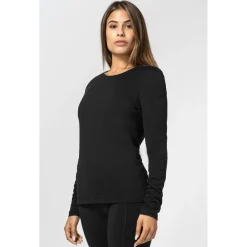 super.natural - Women's Arctic 230 L/S - Merinolongsleeve Jet Black Discount