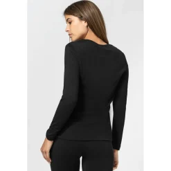 super.natural - Women's Arctic 230 L/S - Merinolongsleeve Jet Black Discount
