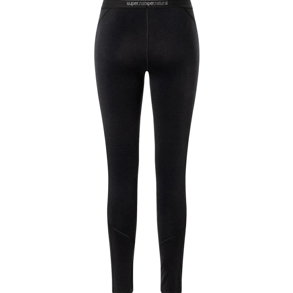 super.natural - Women's Arctic 230 Tight - Lange Unterhose Jet Black Clearance