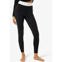super.natural Skibekleidung|Merinounterwäsche-- Women's Bio Base Tights - Lange Unterhose Jet Black