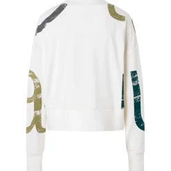 super.natural Alltagsbekleidung|Pullover & Hoodies-- Women's Capital Logo Krissini - Pullover Fresh White / Various