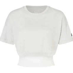 super.natural Alltagsbekleidung|Shirts, Hemden & Longsleeves-- Women's Crop Tee - Merinoshirt