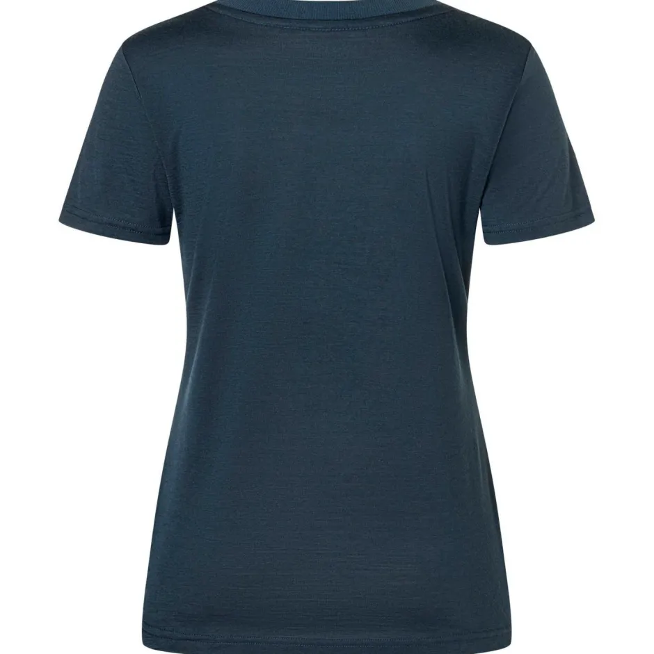 super.natural Wanderbekleidung|T-Shirts-- Women's Edelweiss Bio Jersey Tee - Merinoshirt