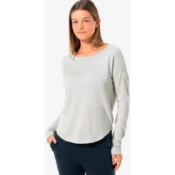 super.natural Alltagsbekleidung|Shirts, Hemden & Longsleeves-- Women's Everyday Bio Crew - Merinopullover Blueberry