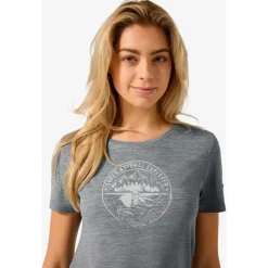 super.natural Alltagsbekleidung|Shirts, Hemden & Longsleeves-- Women's Exploring Tee - Merinoshirt