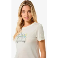 super.natural - Women's Flower Delivery Bio Jersey Tee - Merinoshirt Hot