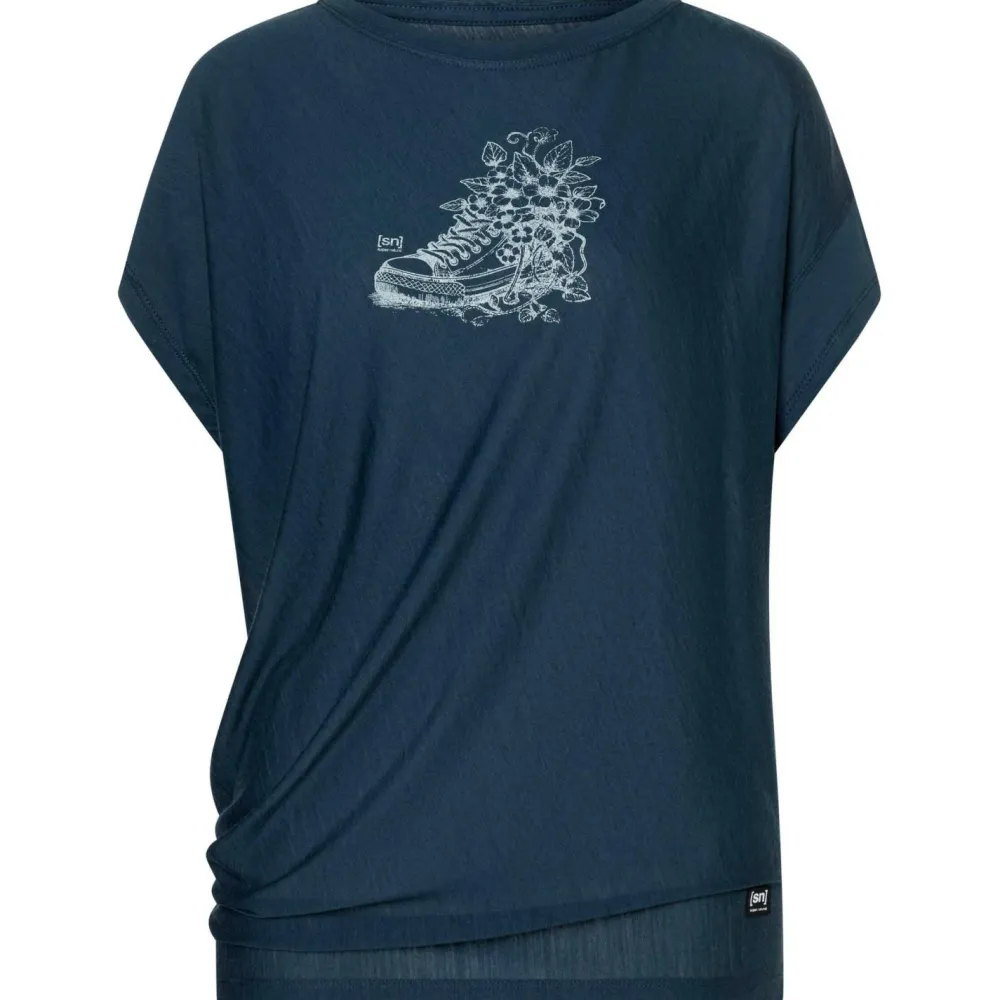 - Woen' Fower neaker ooe Tee - erinohirt < super.natural Outlet