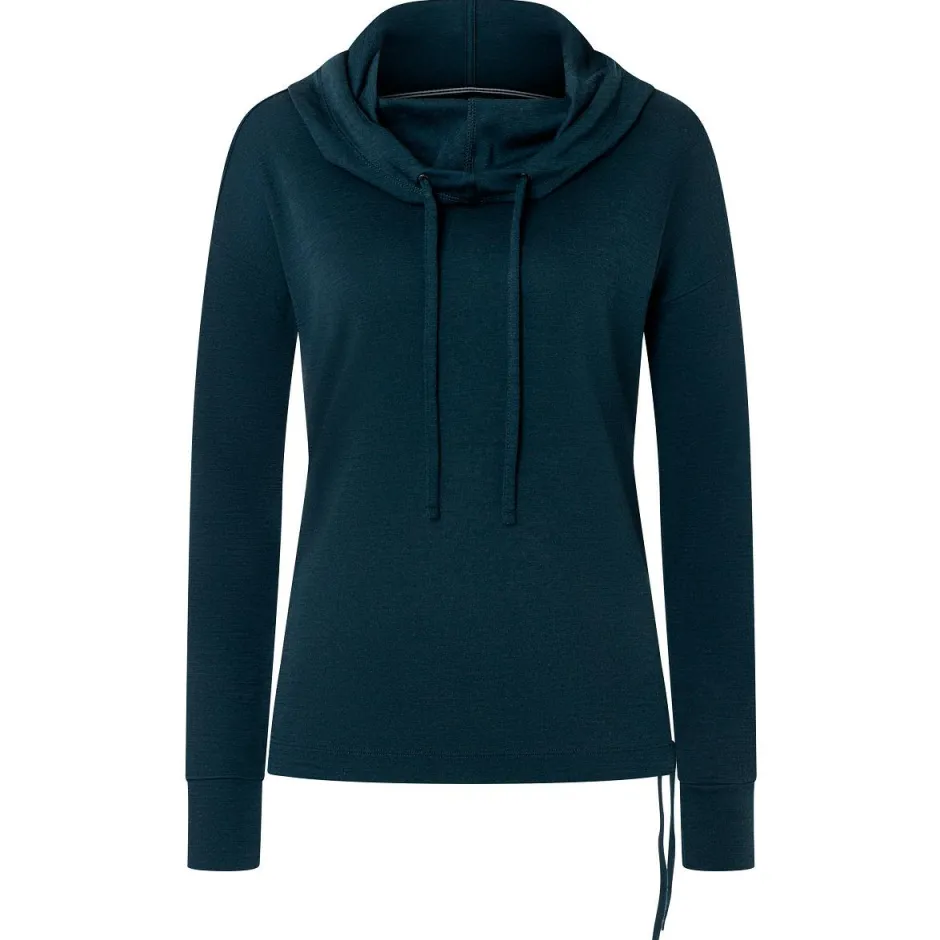 super.natural Pullover & Hoodies|Alltagsbekleidung-- Women's Funnel Bio Hoodie - Merinohoodie