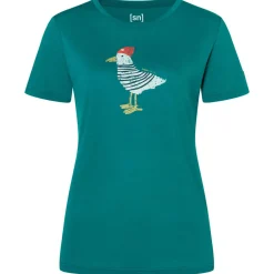 super.natural Alltagsbekleidung|Shirts, Hemden & Longsleeves-- Women's Johnny Tee - Merinoshirt