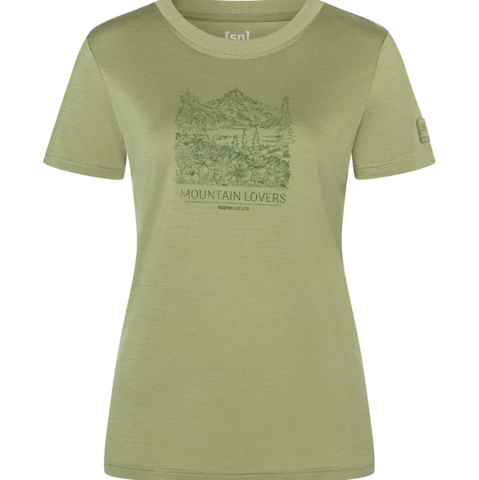 super.natural - Woen' ountain over Bio Jerey Tee - erinohirt