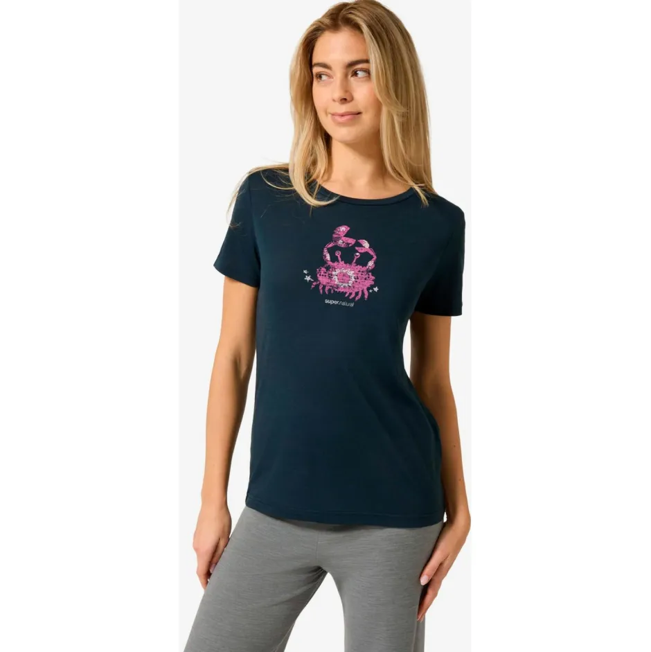 super.natural - Woen' r Crab Tee - erinohirt