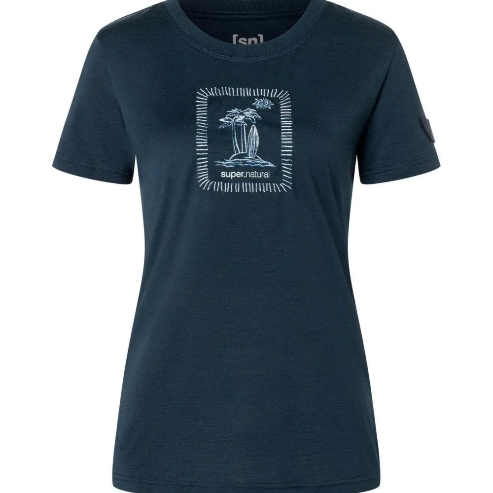 - Woen' Pa Iand Bio Jerey Tee - erinohirt < super.natural Hot