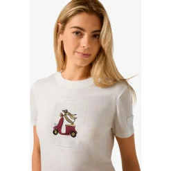 - Woen' Racing Dachhund Bio Jerey Tee - erinohirt < super.natural Hot