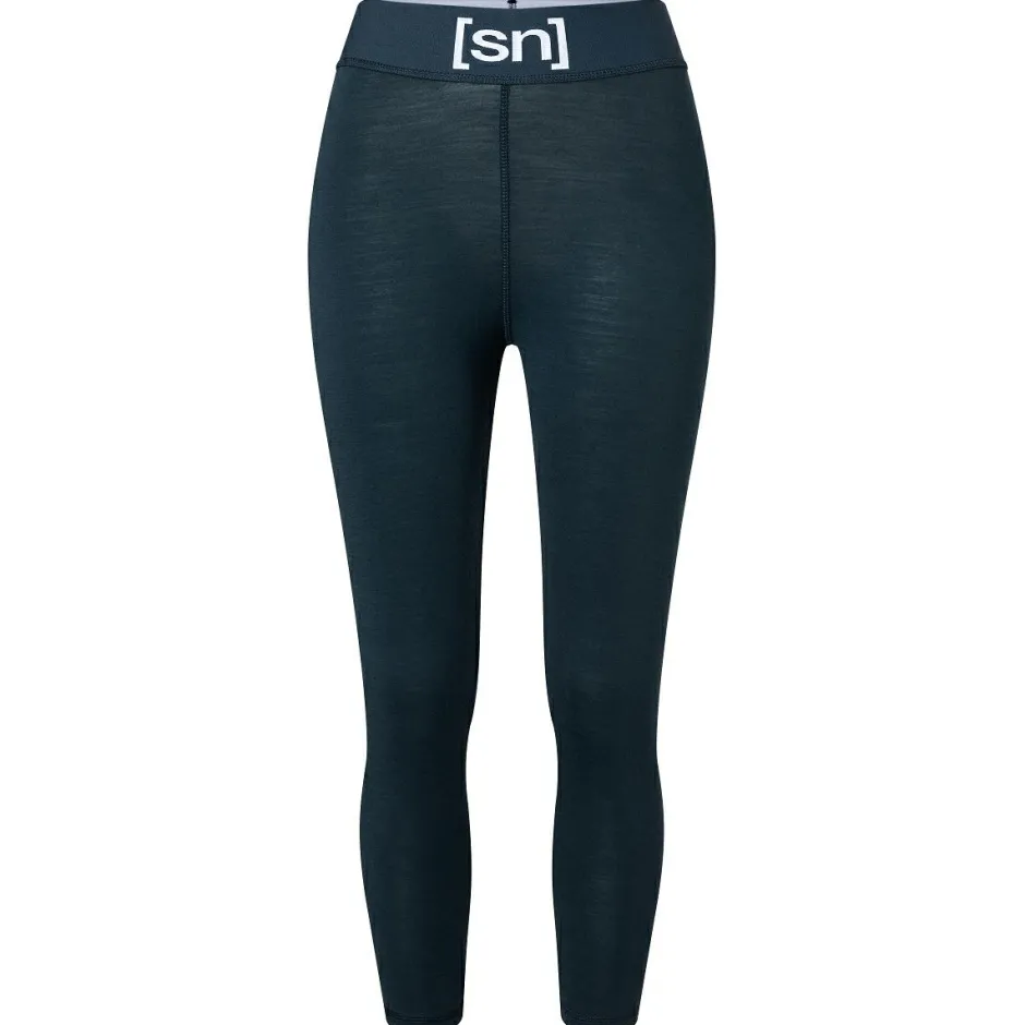 super.natural Skibekleidung|Wanderbekleidung-- Women's Tundra 175 Tight 3/4 - Lange Unterhose