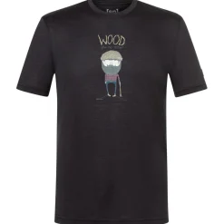 super.natural Wanderbekleidung|Merinounterwäsche-- Wood Crafti Tee - Merinoshirt