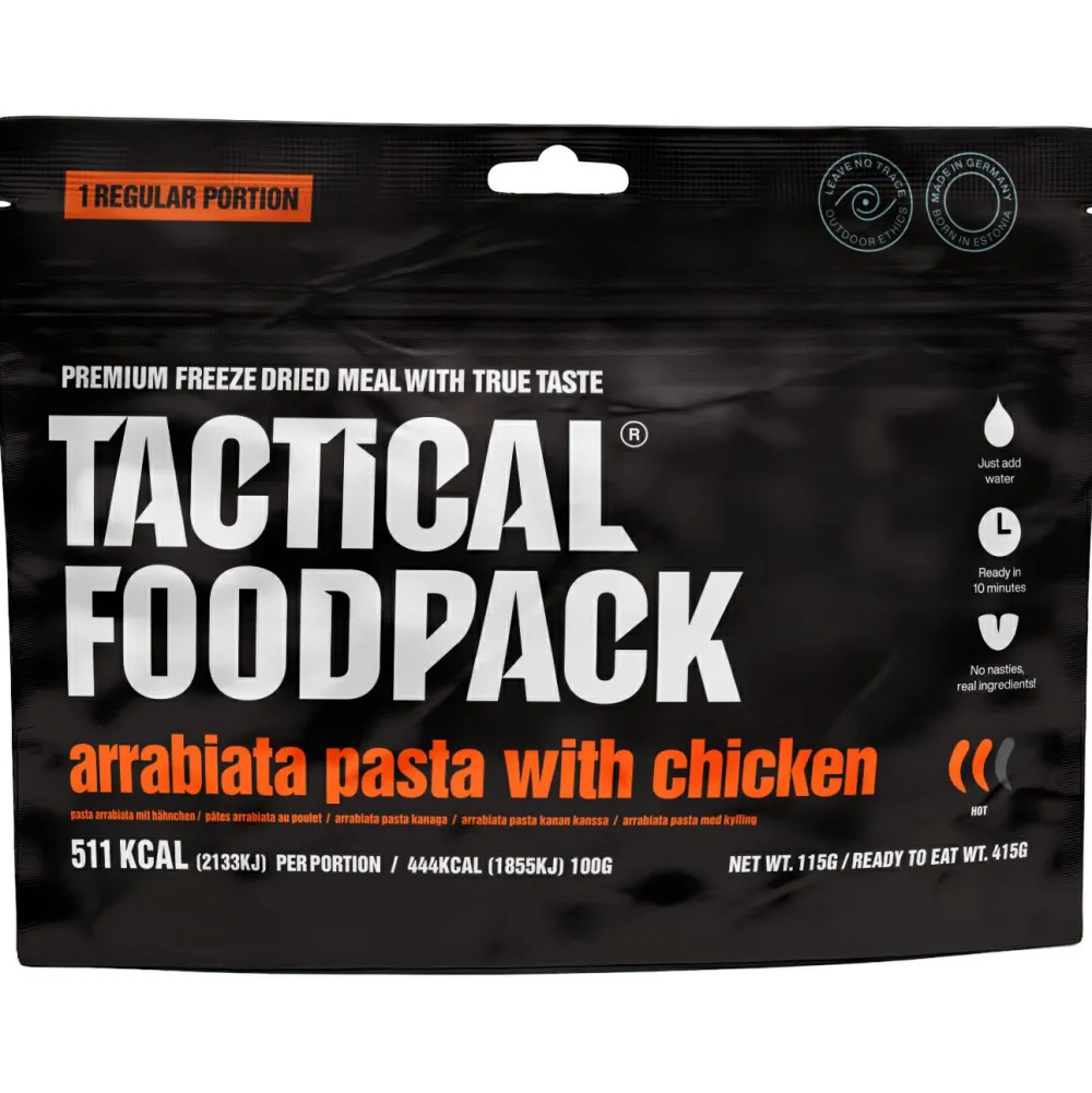 - Arrabiata Pasta With Chicken < TACTICAL FOODPACK Best