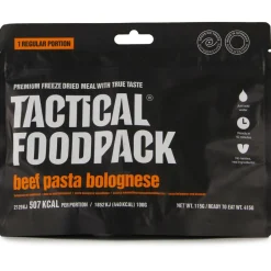 TACTICAL FOODPACK Trekkingausrüstung|Outdoor Lebensmittel-- Beef Pasta Bolognese