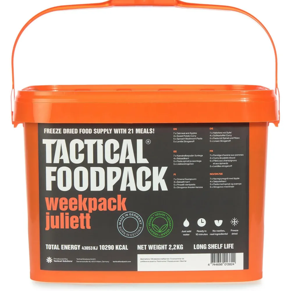 - Weekpack Juliett < TACTICAL FOODPACK