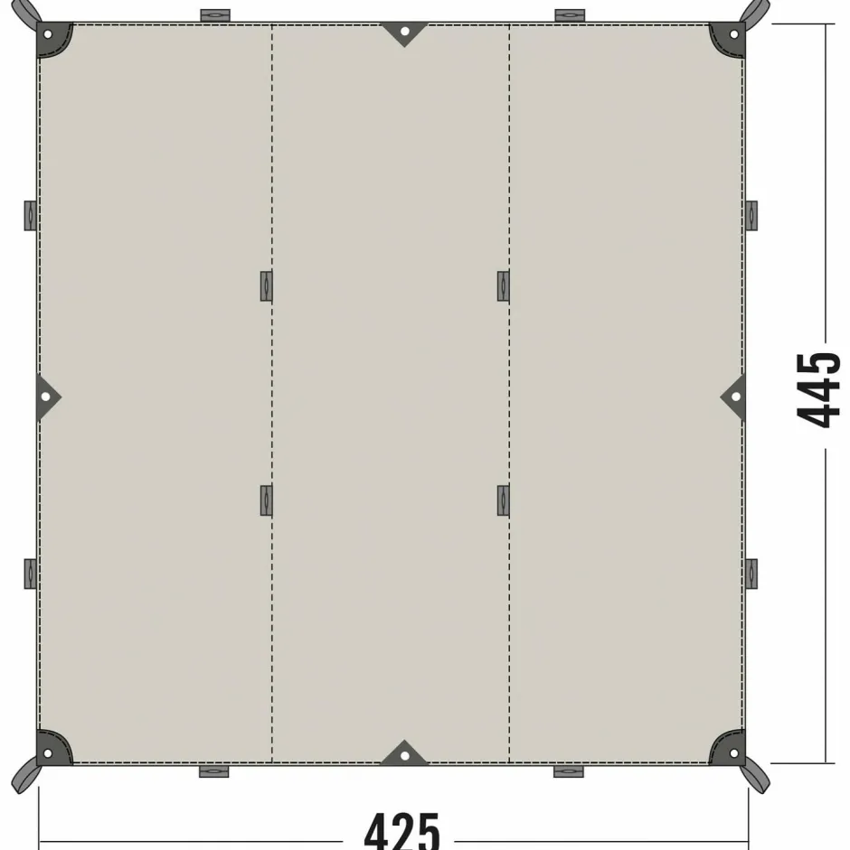 Tatonka Zelte-- Tarp 1 TC - Tarp Sand Beige