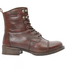 Ten Points - Women's Pandora Lace Boots Tanned Leather - Freizeitstiefel New