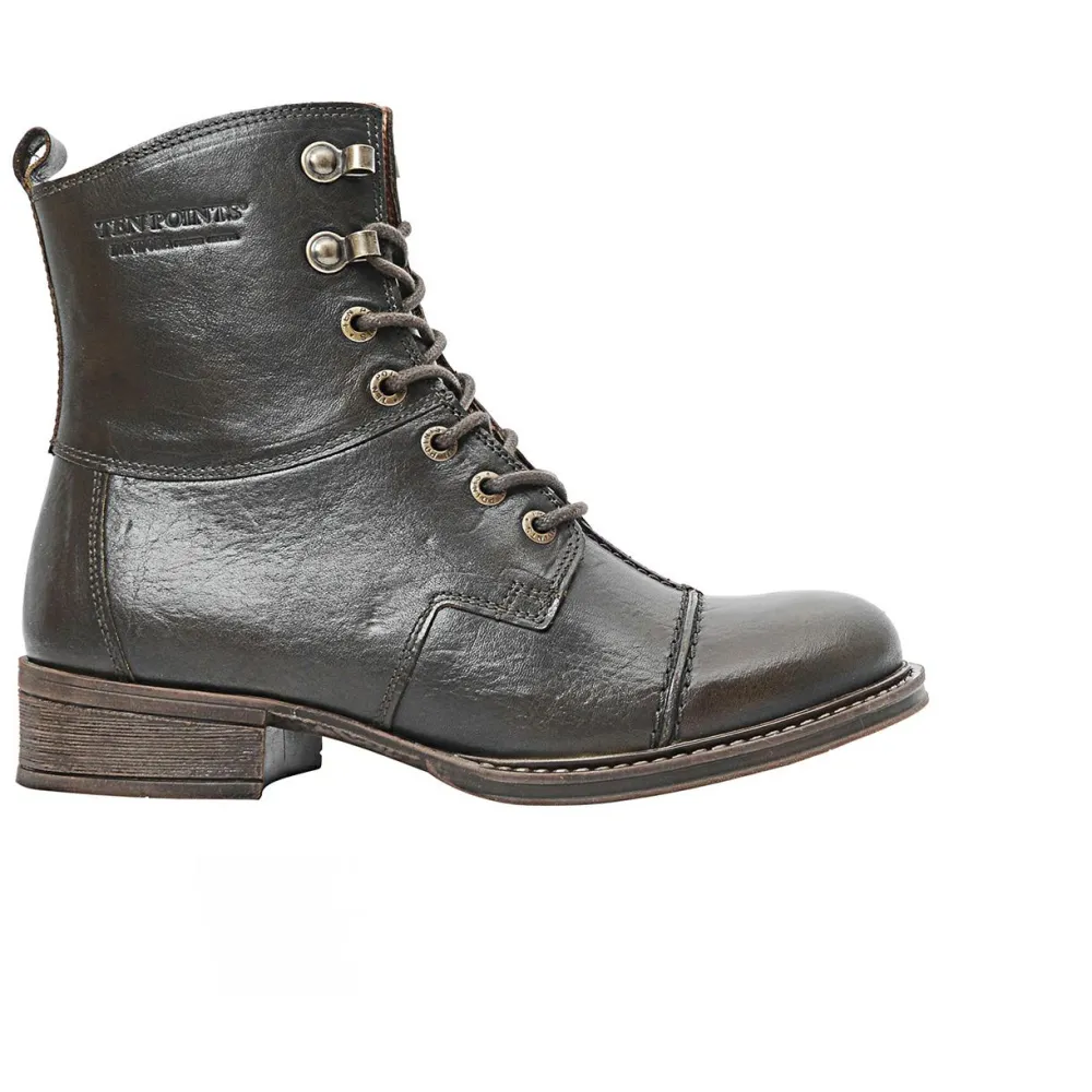 Ten Points - Women's Pandora Lace Boots Tanned Leather - Freizeitstiefel New