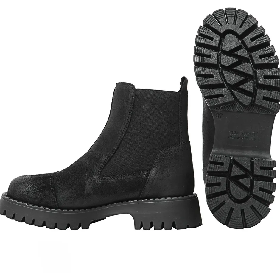Ten Points - Women's Penny Chelsea Suede Boots - Freizeitstiefel