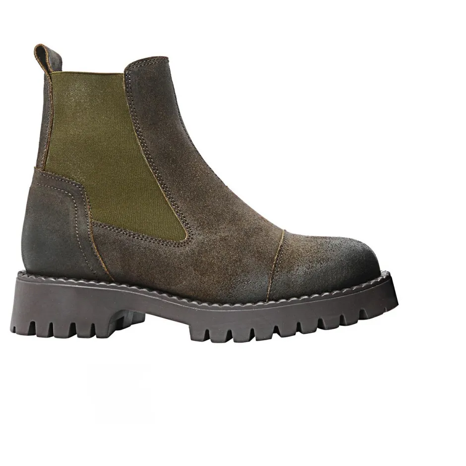 Ten Points - Women's Penny Chelsea Suede Boots - Freizeitstiefel