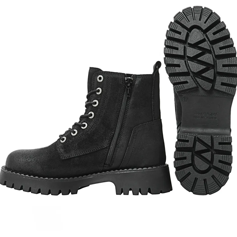 Ten Points Freizeitstiefel-- Women's Penny Lace Suede Boots - Freizeitstiefel