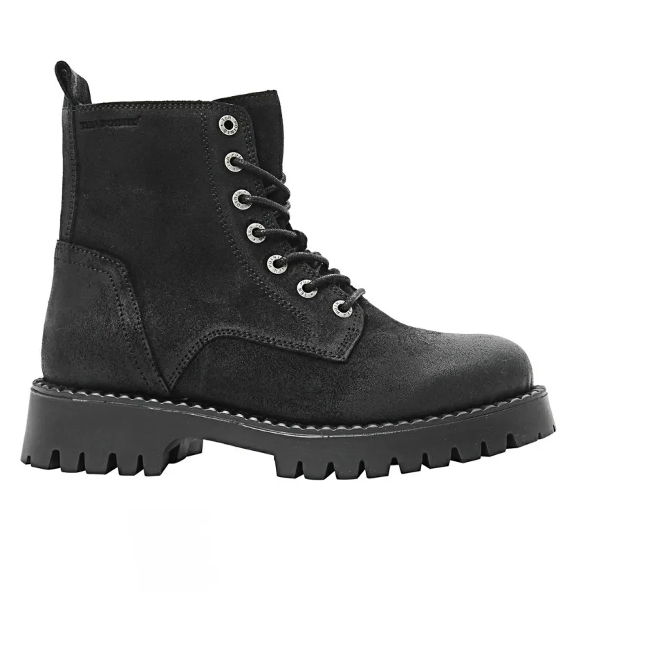 Ten Points Freizeitstiefel-- Women's Penny Lace Suede Boots - Freizeitstiefel