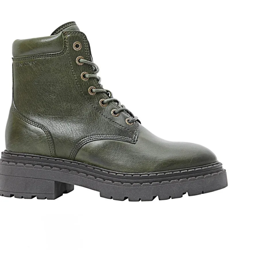 Ten Points - Women's Sonja Lace Boots Tanned Leather - Freizeitstiefel