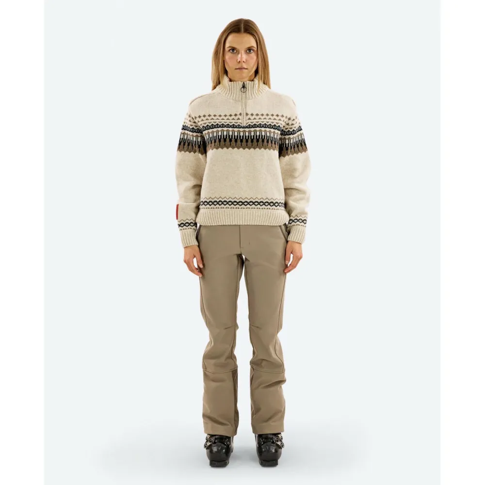 The Mountain Studio - Women's Ski Lambswool Sweater - Merinopullover Best