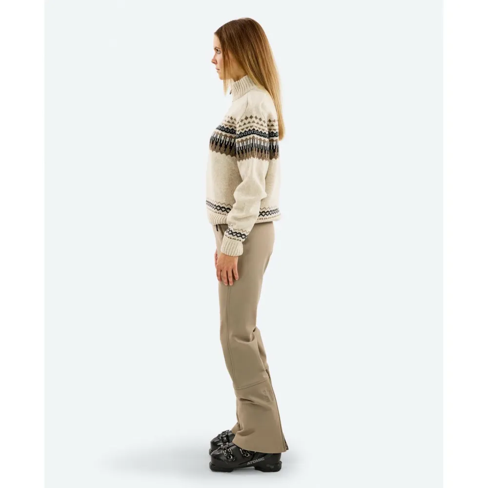 The Mountain Studio - Women's Ski Lambswool Sweater - Merinopullover Best