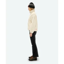 The Mountain Studio Skibekleidung|Jacken-- Women's Soft Wool Pile Jacket - Fleecejacke