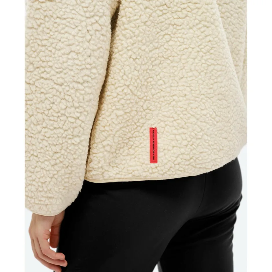 The Mountain Studio Skibekleidung|Jacken-- Women's Soft Wool Pile Jacket - Fleecejacke
