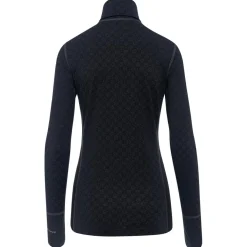 Thermowave - Women's Merino Xtreme L/S 1/2 Zip Turtleneck - Merinounterwäsche Black / Dark Grey Melange Online