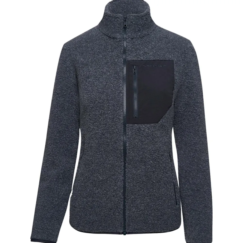 Thermowave - Women's Renew Jacket Full Zip - Wolljacke Grey Melange Outlet
