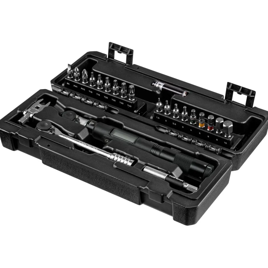 Topeak Fahrradwerkzeuge-- Torq Stick Pro Digital - Werkzeugset