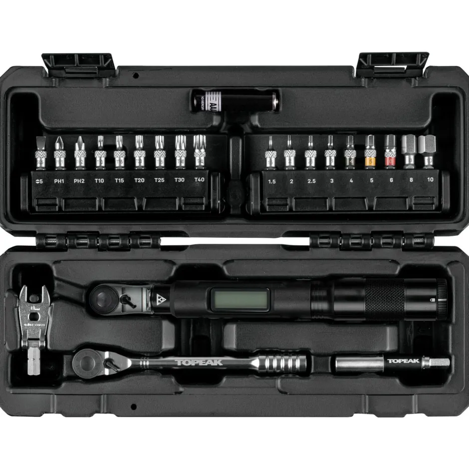 Topeak Fahrradwerkzeuge-- Torq Stick Pro Digital - Werkzeugset
