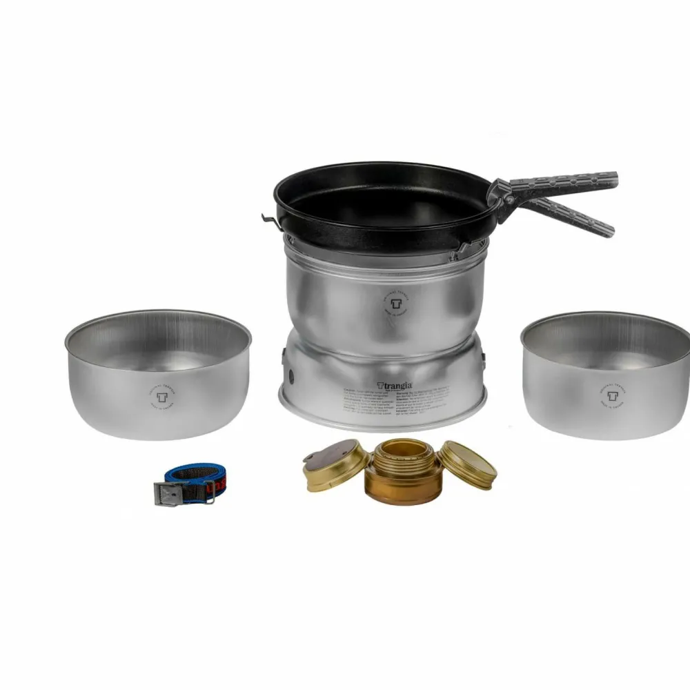- 25-3 Sturmkocher Duossal w. Non Stick Pfanne - Spirituskocher < Trangia Sale