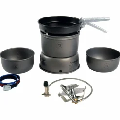 Trangia Trekkingausrüstung|Outdoor-Küche-- 25-3 Sturmkocher mit Primus Gasbrenner - Gaskocher