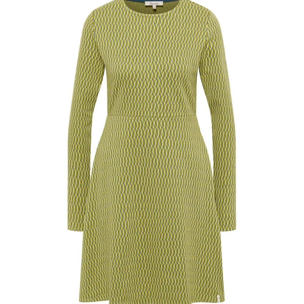 Tranquillo - Women's Gestricktes Swing-Kleid im Retro-Look - Kleid Seaweed Clearance