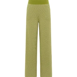 Tranquillo Hosen|Alltagsbekleidung-- Women's Gestrickte Hose im Retro-Look - Freizeithose Seaweed