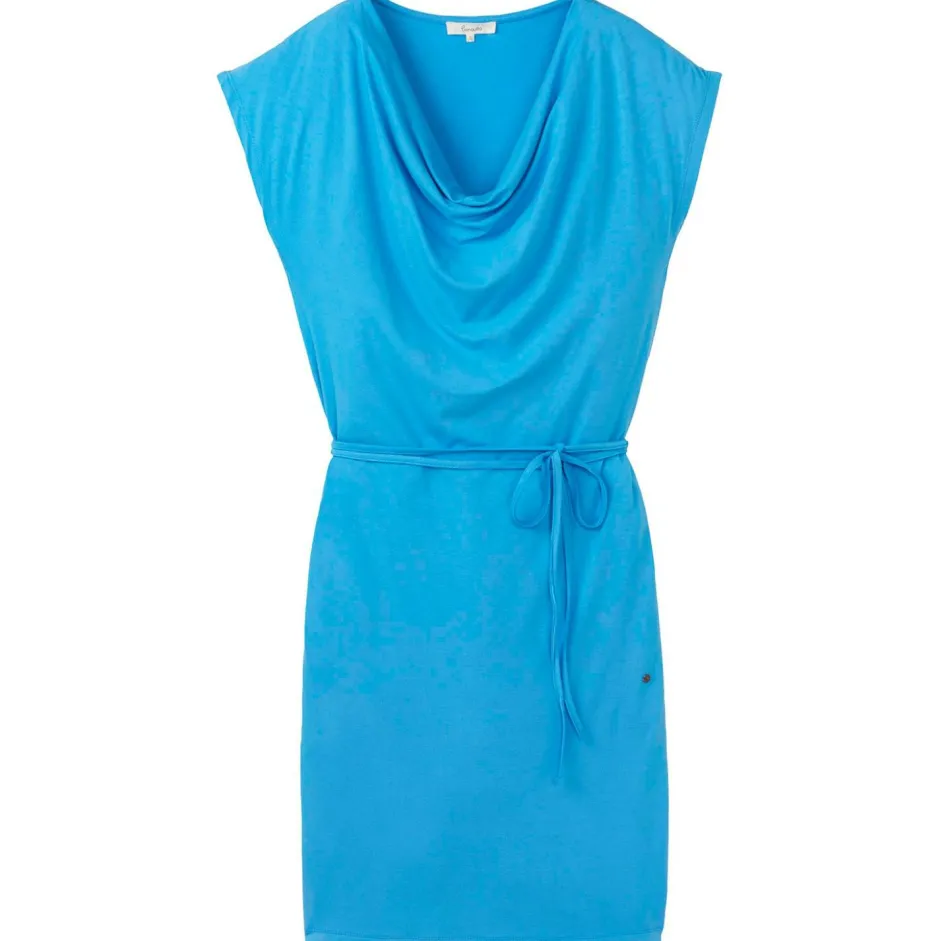 Tranquillo Alltagsbekleidung-- Women's Kurzes Ecovero Kleid - Kleid