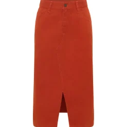- Women's Langer Rock mit Schlitz - Rock < Tranquillo Clearance