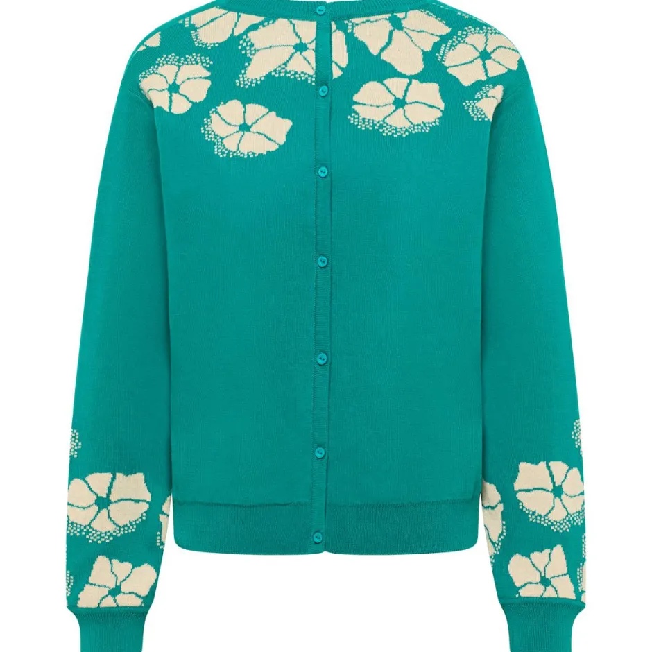 Tranquillo Pullover & Hoodies|Alltagsbekleidung-- Women's Lockerer Jaquard-Pullover - Pullover