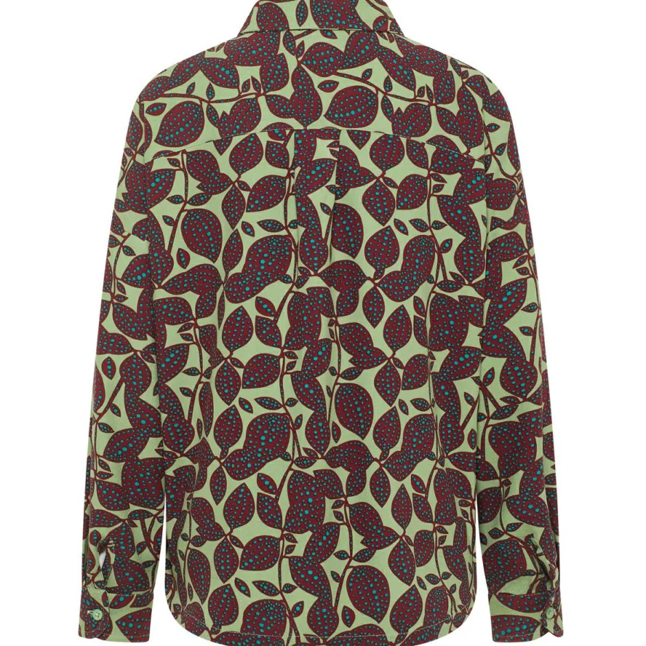 Tranquillo Shirts, Hemden & Longsleeves|Alltagsbekleidung-- Women's Oversize-Bluse aus EcoVero Viskose - Bluse